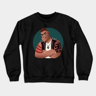 Man skull tattoo Crewneck Sweatshirt